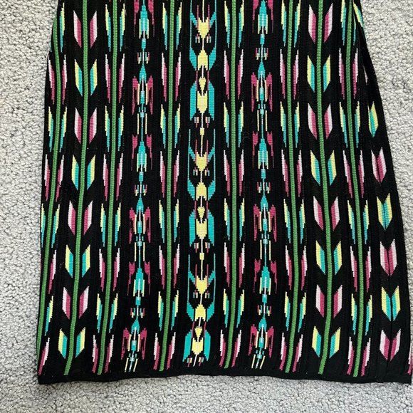 Missoni Knit Knee Length Knit Dress - Turquoise & Black - Picture 8 of 8